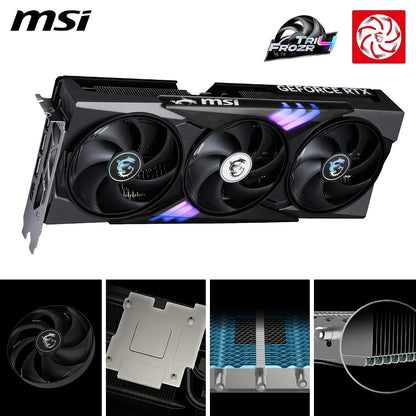 MSI GeForce RTX 5060 Ti 8G GAMING TRIO OC | 8GB GDDR7 | PCIe 5.0 | TRI FROZR 4