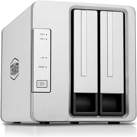 Terramaster Quad Core NAS / RAID 8TB Solid State SSD 2x4TB High Speed Storage