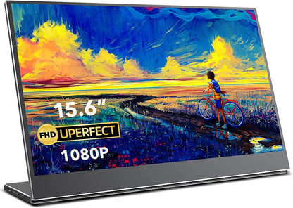 UPERFECT 15.6" Portable Monitor | 1080P FHD | IPS | USB-C | Mini HDMI
