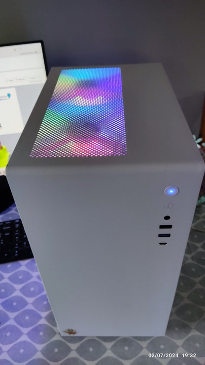 EGGY mATX RGB Gaming PC | Intel i5-9400F | GTX 1650 4GB | 16GB DDR4 | 256GB NVMe | Win 11 Pro