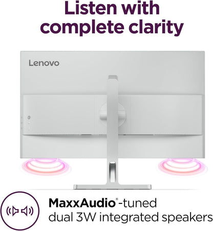 Lenovo L27q-4A 27" QHD IPS Monitor | 100Hz | 1ms | 99% sRGB | Built-in Speakers