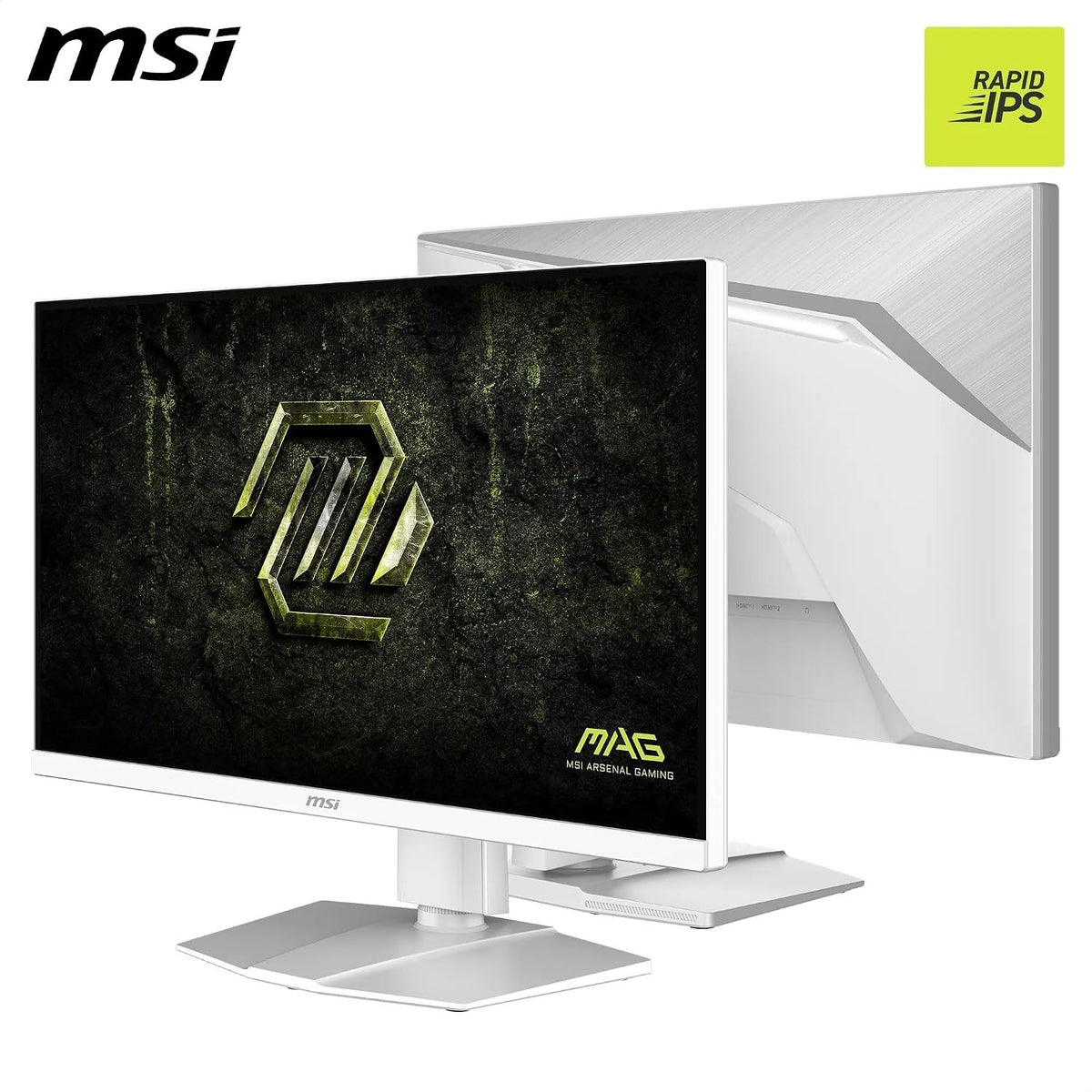 MSI MAG 274QRFW E20 27" WQHD Gaming Monitor 2560x1440 Rapid IPS 200Hz 0.5ms HDR
