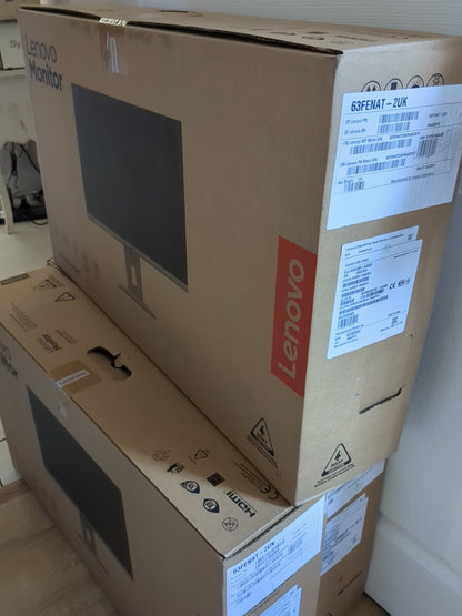 Lenovo C24d-20, 24 Inch WUXGA 60Hz IPS Monitor, 63FENAT2UK