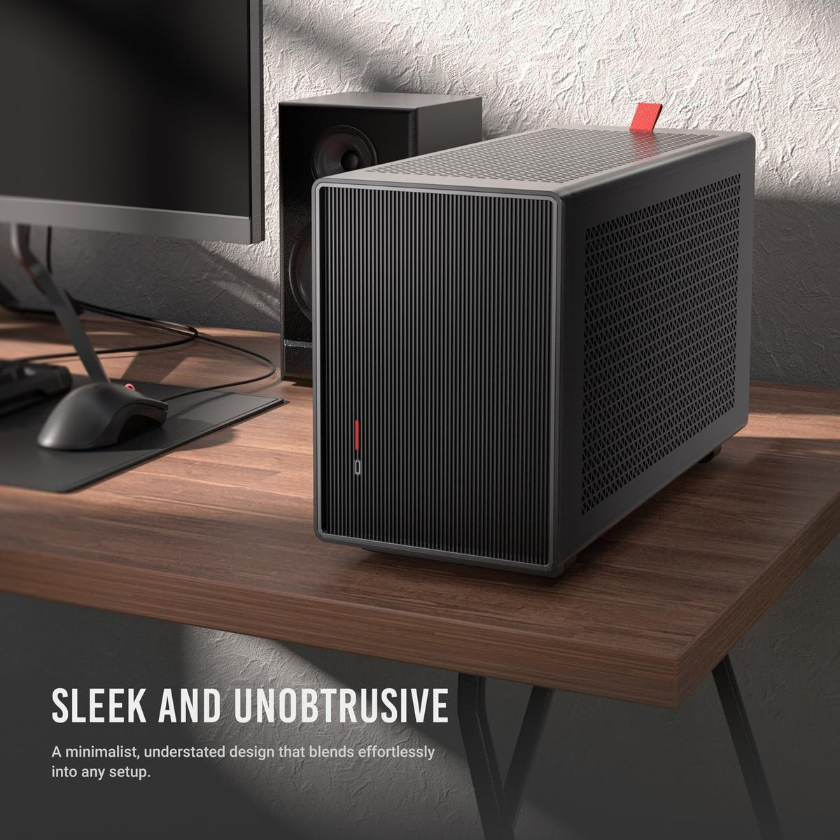 Antec Performance 1 M Black Mini ITX Gaming Case Aluminum Finish