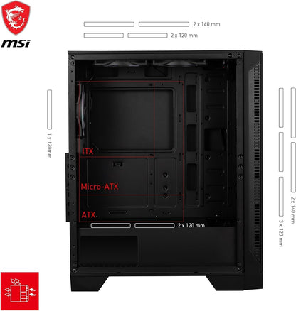 MSi MAG RGB Gaming PC Intel i5 32GB RAM 1TB NVMe RTX4060 NEW