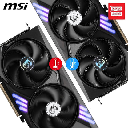 MSI GeForce RTX 5060 Ti 8G GAMING TRIO OC | 8GB GDDR7 | PCIe 5.0 | TRI FROZR 4