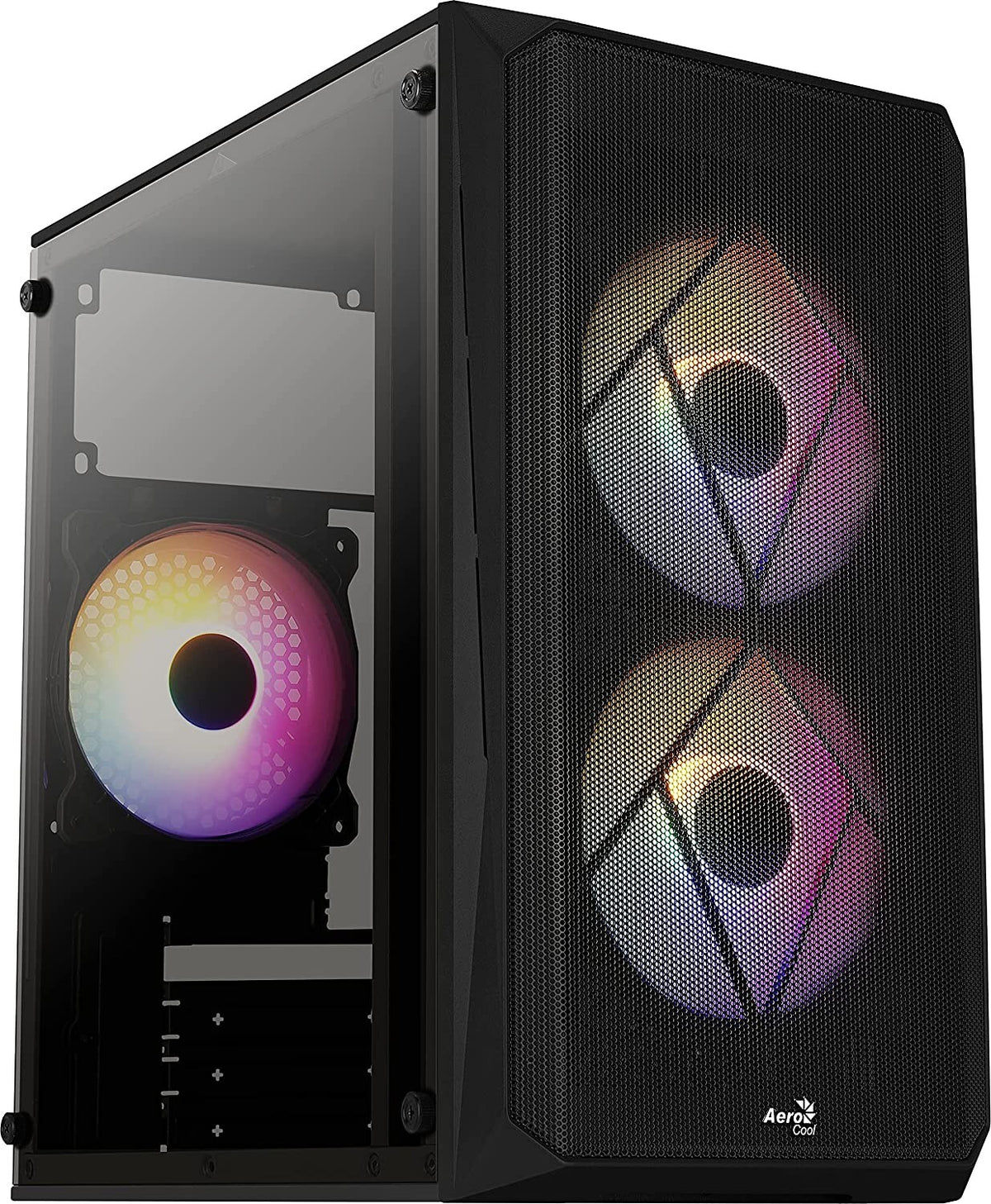 Aerocool Gaming Desktop PC | AMD Ryzen 3100 | 16GB DDR4 | 256GB NVMe | RX580 4GB | Win 11 Pro