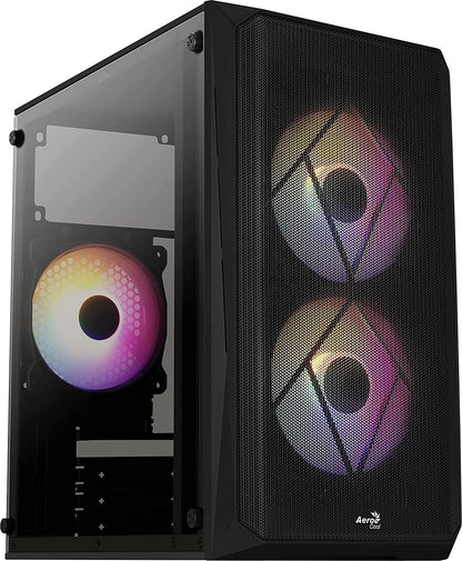 Aerocool Gaming Desktop PC | AMD Ryzen 3100 | 16GB DDR4 | 256GB NVMe | RX580 4GB | Win 11 Pro