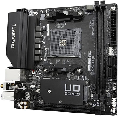 Gigabyte A520I AC ITX Motherboard for AMD AM4 CPUs