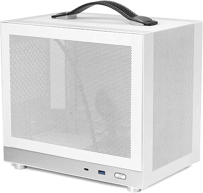 Mesh White Gaming Portable Mini ITX RGB PC Ryzen 5 RTX5060 32GB 2TB