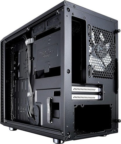 Fractal Design Nano S Window ITX Black PC Case (Glass Window Version) 2 x Fans