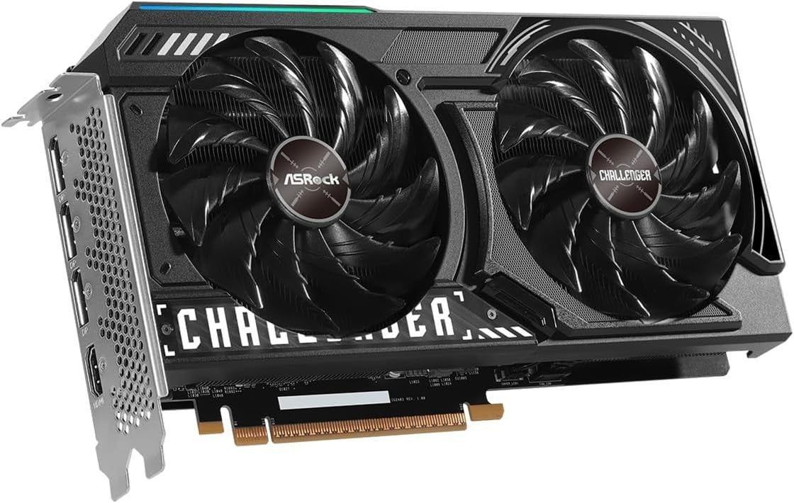 ASRock Intel Arc B570 Challenger OC 10GB GDDR6 Graphics Card