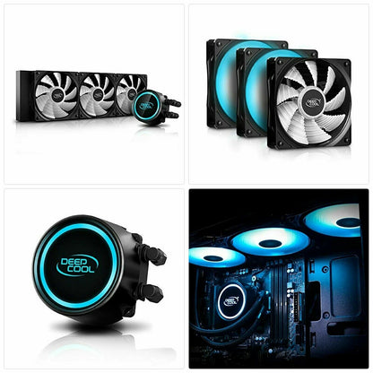 DeepCool GAMMAXX L360 V2 AIO CPU Cooler | 360mm | 3x 120mm PWM RGB Fans | Anti-Leak | LGA1700 AM5