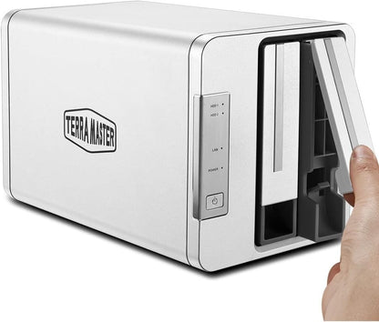 Terramaster Quad Core NAS / RAID 8TB Solid State SSD 2x4TB High Speed Storage