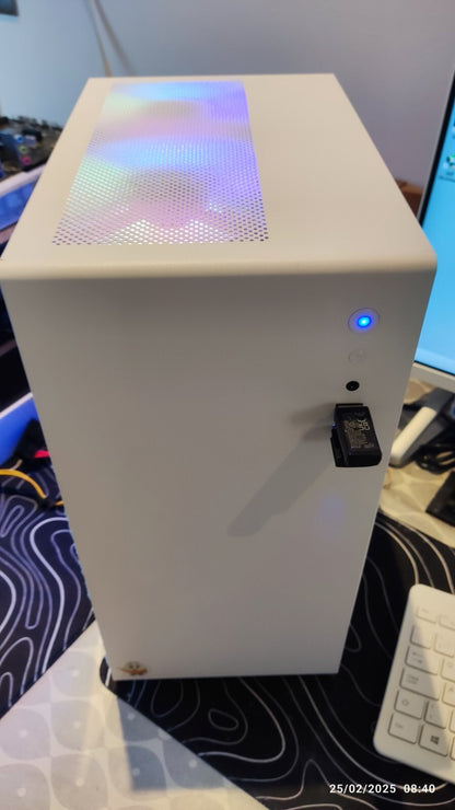 Zenith White RGB Gaming Desktop PC | Intel i5-9400F | 16GB DDR4 | 240GB SSD + 2TB HDD | GTX 1650 | Win 11 Pro