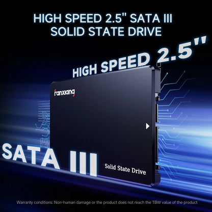 Fanxiang S101 512GB SATA III SSD | 2.5" Internal | 550MB/s | 3-Year Warranty
