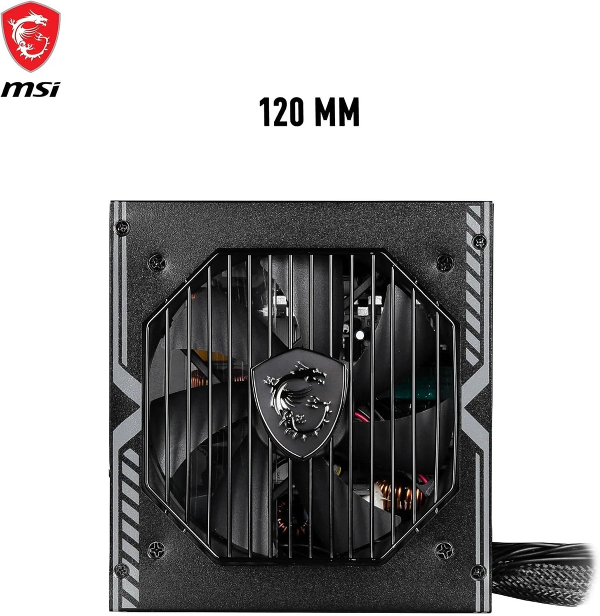 MSI MAG A750BN PCIe5 750W 80 Plus Bronze Power Supply ATX 3.0 12V-2x6 Cable New