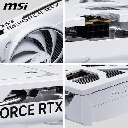 MSI GeForce RTX 5060 8G VENTUS 2X OC White Graphics Card 8GB GDDR7 GPU