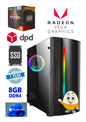 EGGY PC RGB Gaming Ryzen 5 5600G 4.40Ghz 8GB DDR4 RAM 240GB SSD Radeon 7 Win 11