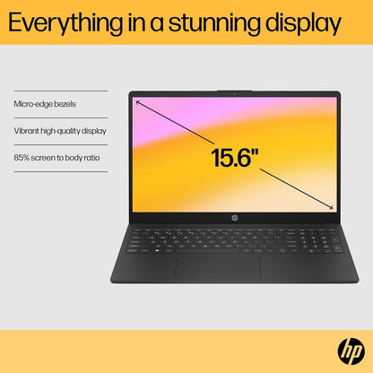HP 15.6" Laptop AMD Ryzen 7 16GB RAM 512GB SSD Windows 11 Fast Charge FHD Jet Black