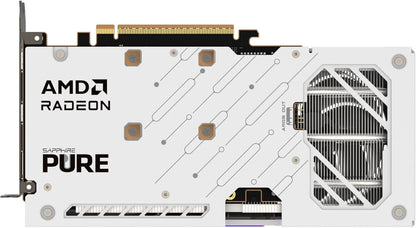Sapphire Tech Pure AMD Radeon RX 9060 XT Gaming OC 16GB 2 HDMI-DP RGB White