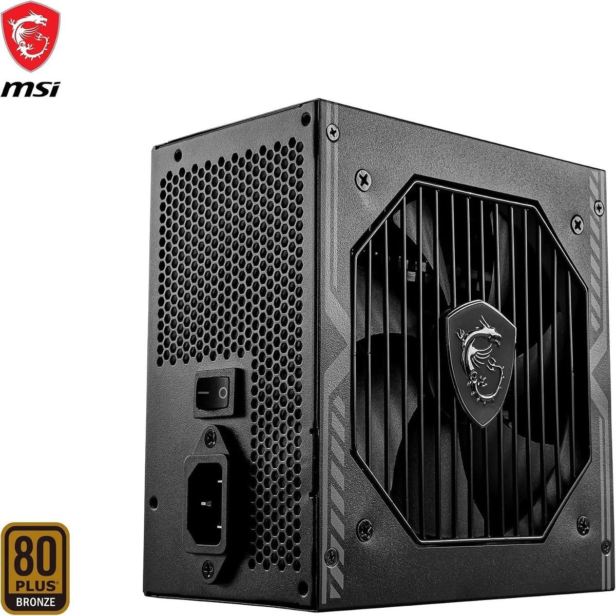MSI MAG A750BN PCIe5 750W 80 Plus Bronze Power Supply ATX 3.0 12V-2x6 Cable New