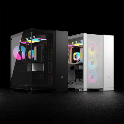 Corsair 6500D AIRFLOW Mid-Tower Dual Chamber PC Gaming Case White CC-9011260-WW