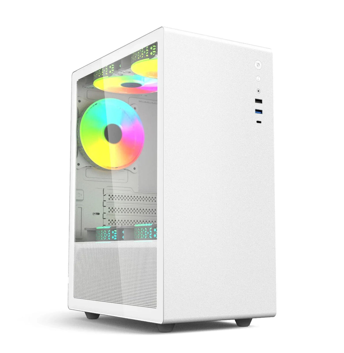 EGGY mATX RGB Gaming PC | Intel i5-9400F | GTX 1650 4GB | 16GB DDR4 | 256GB NVMe | Win 11 Pro