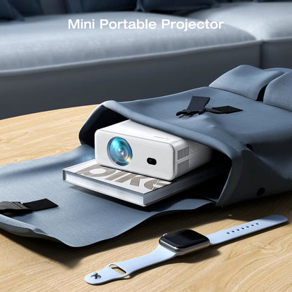 Mini Projector with WiFi and Bluetooth, Native 1080P, 4K Supported, ClokoWe  UK