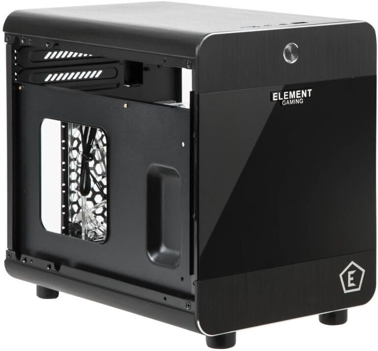 ATOMIC Gaming PC | AMD Ryzen 5 5600 | RX6600 8GB | 16GB RAM | 256GB NVMe + 1TB HDD | Mini ITX | Win 11 Pro