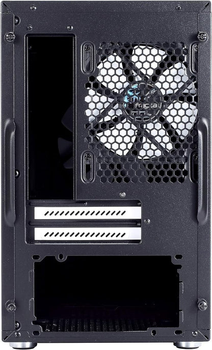 Fractal Design Nano S Window ITX Black PC Case (Glass Window Version) 2 x Fans