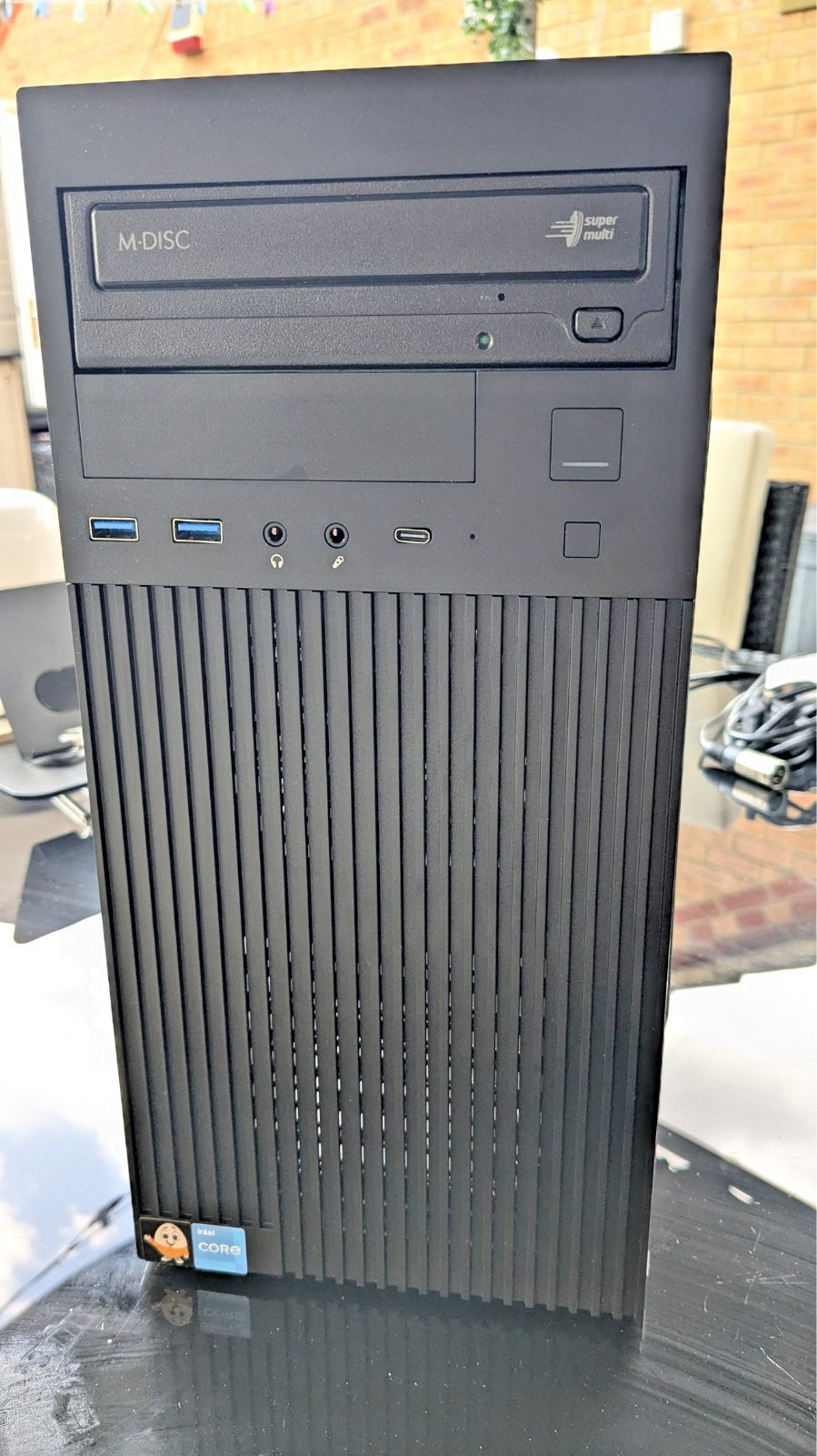 Fast Office Desktop Computer PC 8GB RAM 256 NVMe 1TB HDD Win11 DVD USB C WIFI