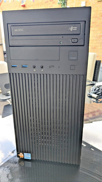 Fast Office Desktop Computer PC 8GB RAM 256 NVMe 1TB HDD Win11 DVD USB C WIFI