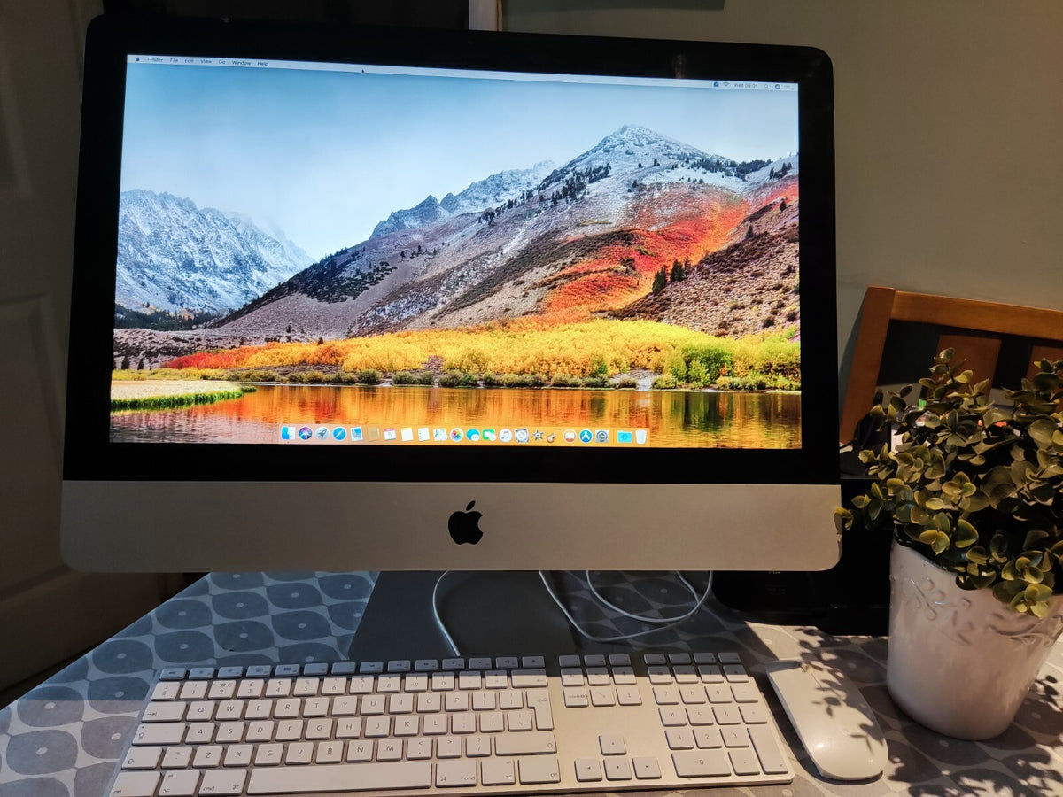 Apple Imac 21.5 Intel i5 3.1Ghz 4/8GB 120GB SSD DVD WIFI MacOS High Sierra 1 Day