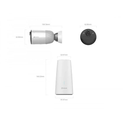 EZVIZ BC1-B2 Outdoor Security Camera Kit Motion Detection Two-Way Talk OFFER
