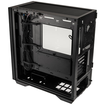 Kolink Stronghold Prime Mid Tower ATX PC Gaming Case - Black Tempered Glass