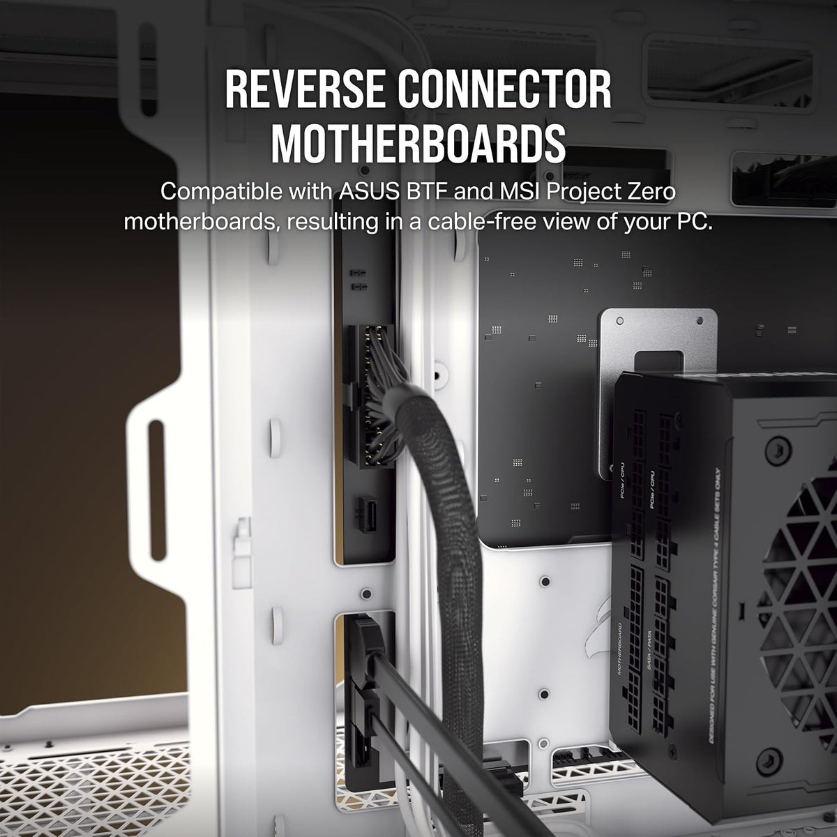Corsair 6500D AIRFLOW Mid-Tower Dual Chamber PC Gaming Case White CC-9011260-WW