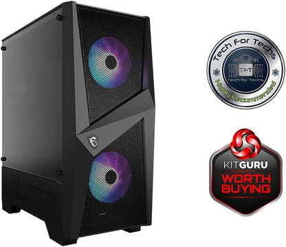 MSi MAG Gaming PC Intel Core i5 16GB RAM 2TB NVMe RTX5060-8GB RGB