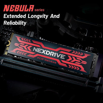 NexDrive Nebula SV800 Gen 4 NVMe SSD | 7100MB/s | M.2 2280 | 1TB / 2TB