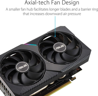 ASUS Dual GeForce RTX 3060 V2 OC Edition 12GB GDDR6 Graphics Card NEW SEALED