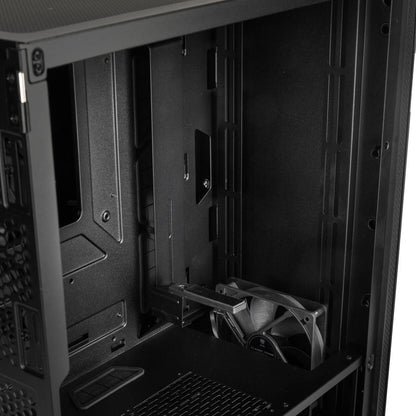 Kolink Stronghold Prime Mid Tower ATX PC Gaming Case - Black Tempered Glass