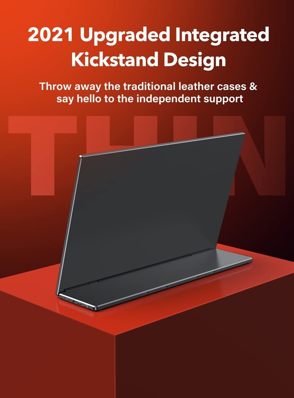 UPERFECT 15.6" Portable Monitor | 1080P FHD | IPS | USB-C | Mini HDMI