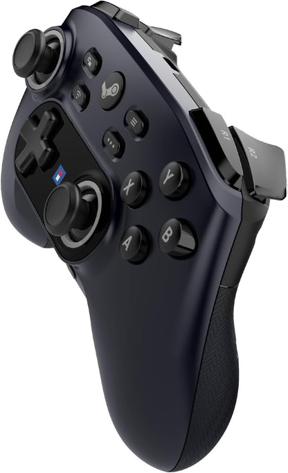HORI Wireless HORIPAD for Steam (Midnight Black) - Pro Controller New Boxed