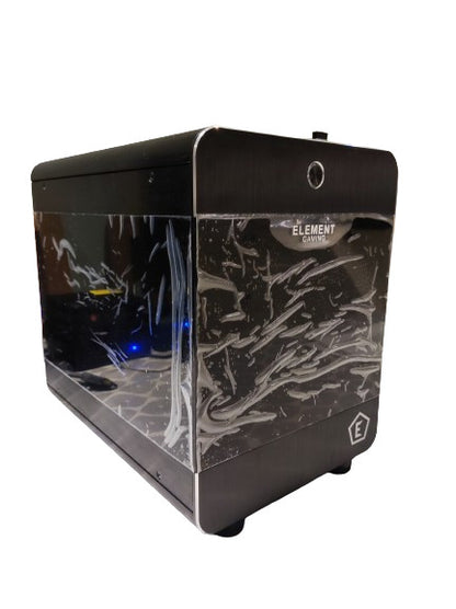 ATOMIC Gaming PC | AMD Ryzen 5 5600 | RX6600 8GB | 16GB RAM | 256GB NVMe + 1TB HDD | Mini ITX | Win 11 Pro