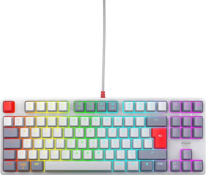 CHERRY XTRFY K4V2 TKL Wired Gaming Keyboard | UK Layout | RGB | MX2A Red Switches