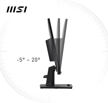 MSI PRO MP251 24.5" Full HD IPS Monitor | 100Hz | 1ms | Built-in Speakers | HDMI VGA