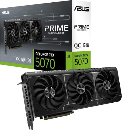 Eggy PC | ASUS Prime GeForce RTX 5070 12GB GDDR7 OC - PCIe 5.0 - Axial-tech